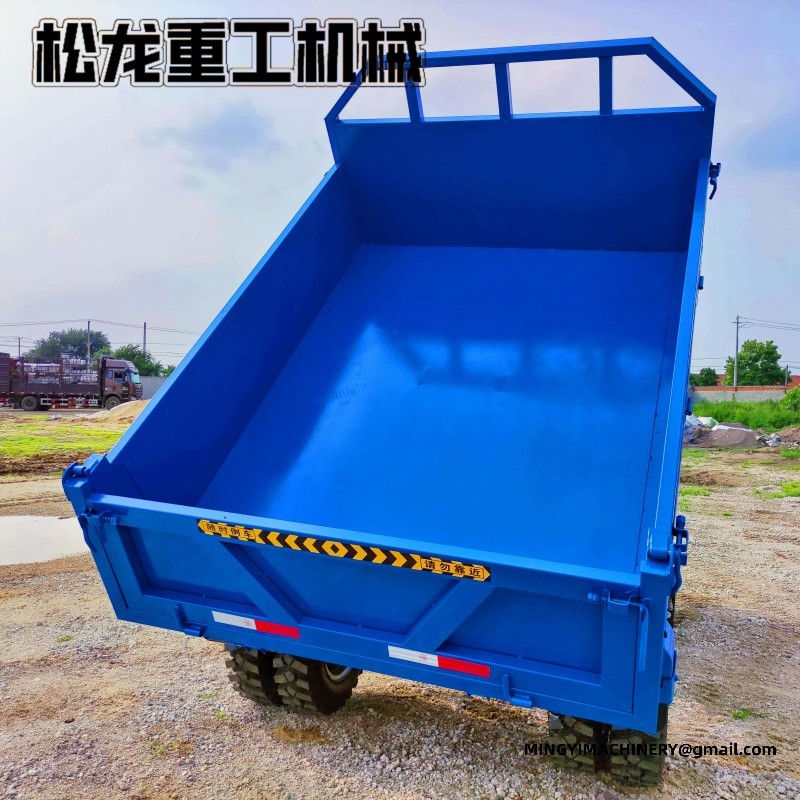site dumper for road construction