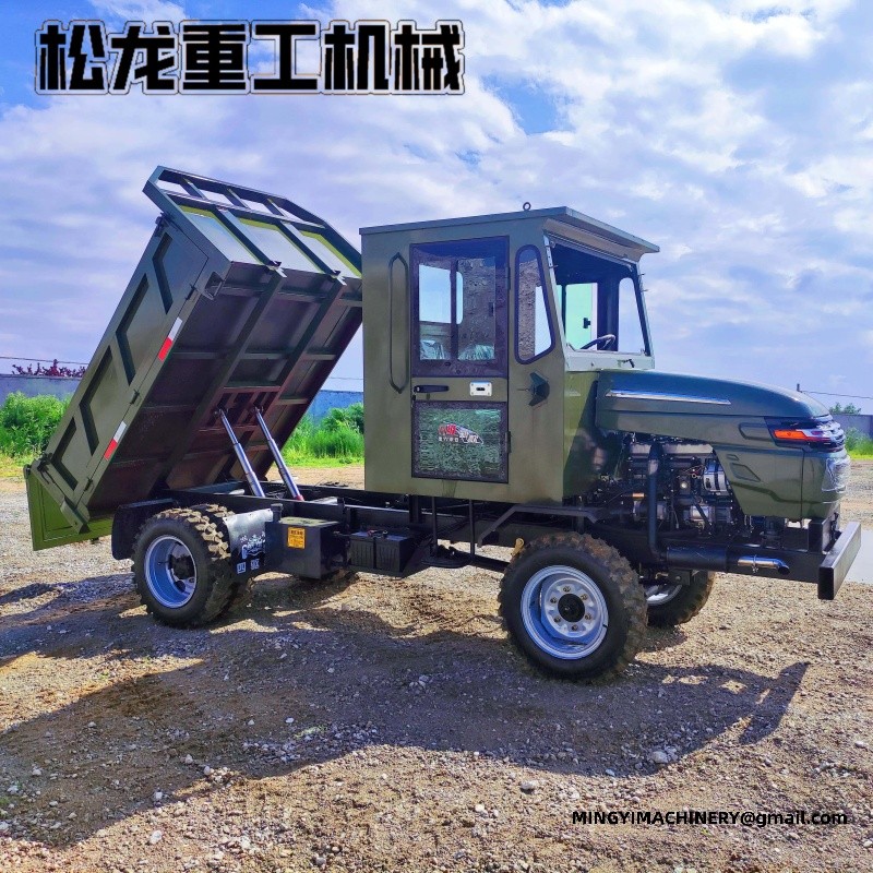 off road dumper with water tank