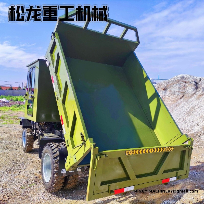 off road dumper with water tank