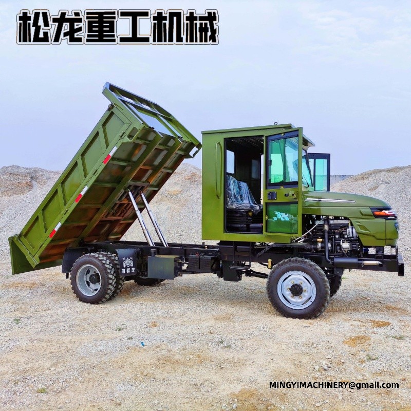 4x4 cargo transporter with hydraulic tipper