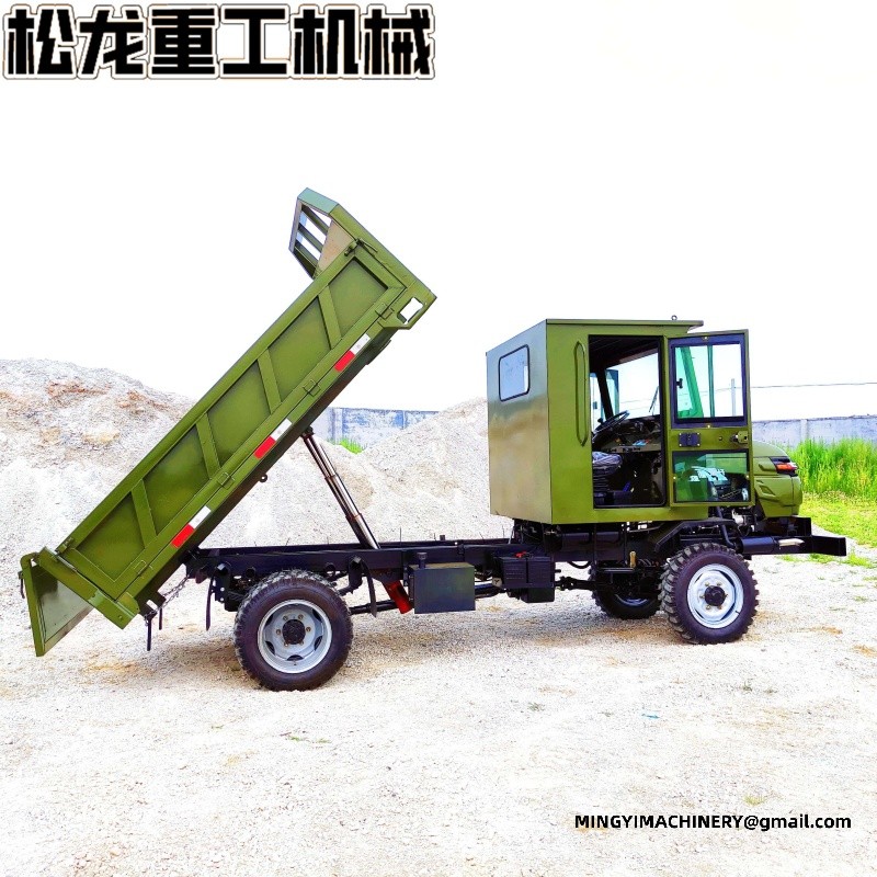 4x4 cargo transporter with hydraulic tipper
