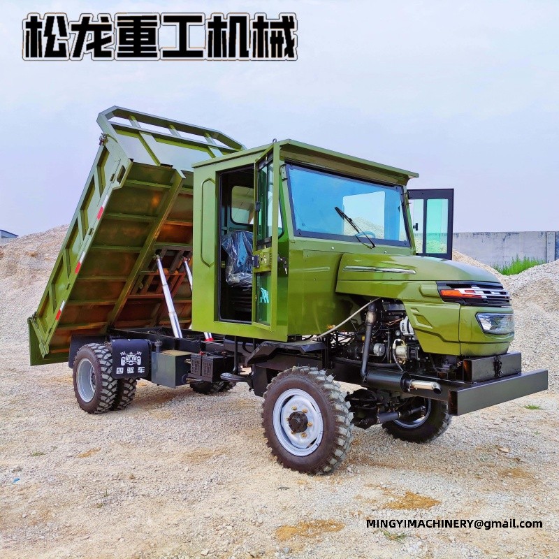 4x4 cargo transporter with hydraulic tipper