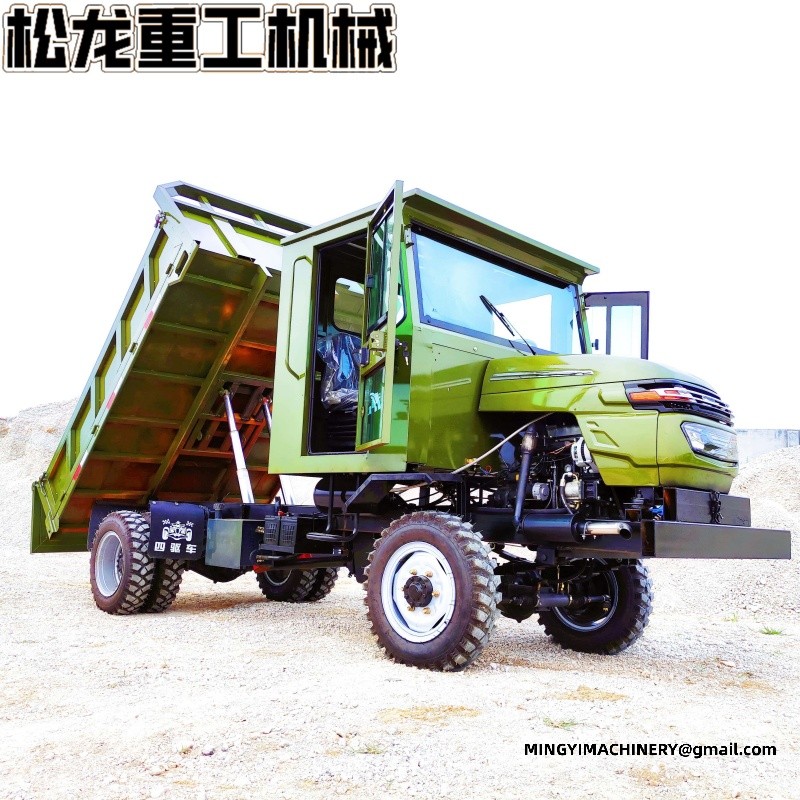 4x4 cargo transporter with hydraulic tipper