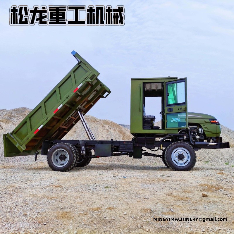 4x4 cargo transporter with hydraulic tipper