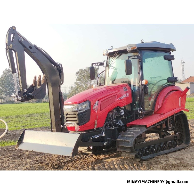 tracked tractor with 3 point hitch