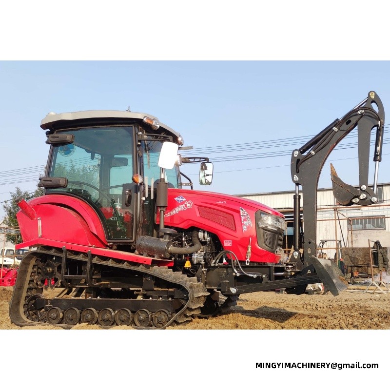 tracked tractor with 3 point hitch