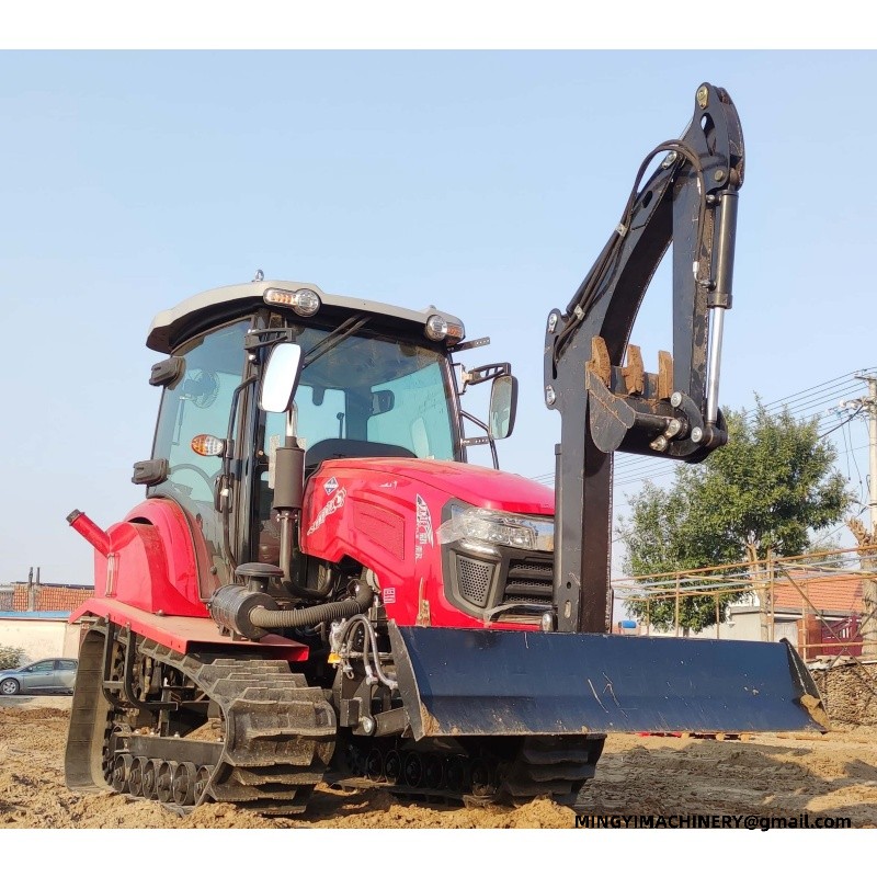 tracked tractor with 3 point hitch