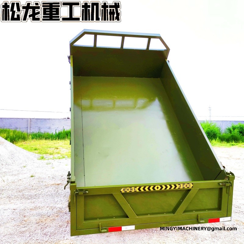 articulated steering dumper