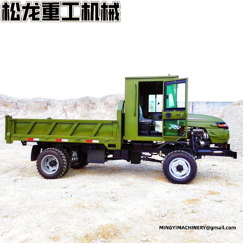 articulated steering dumper