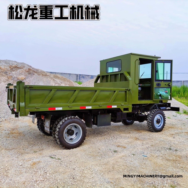 articulated steering dumper