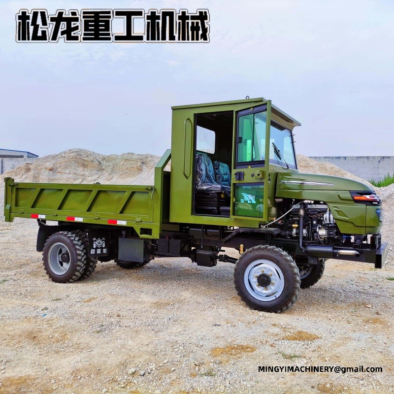 articulated steering dumper