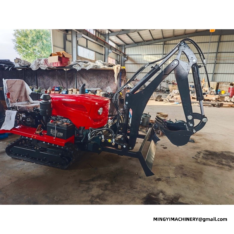 multifunction crawler rotary tiller