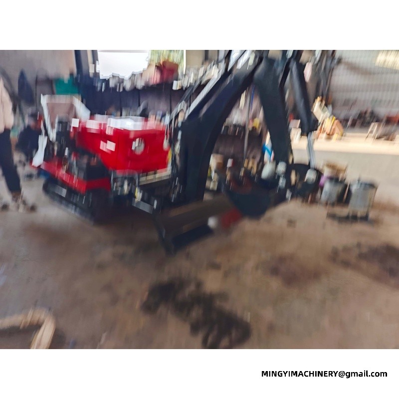 tracked rotary tiller