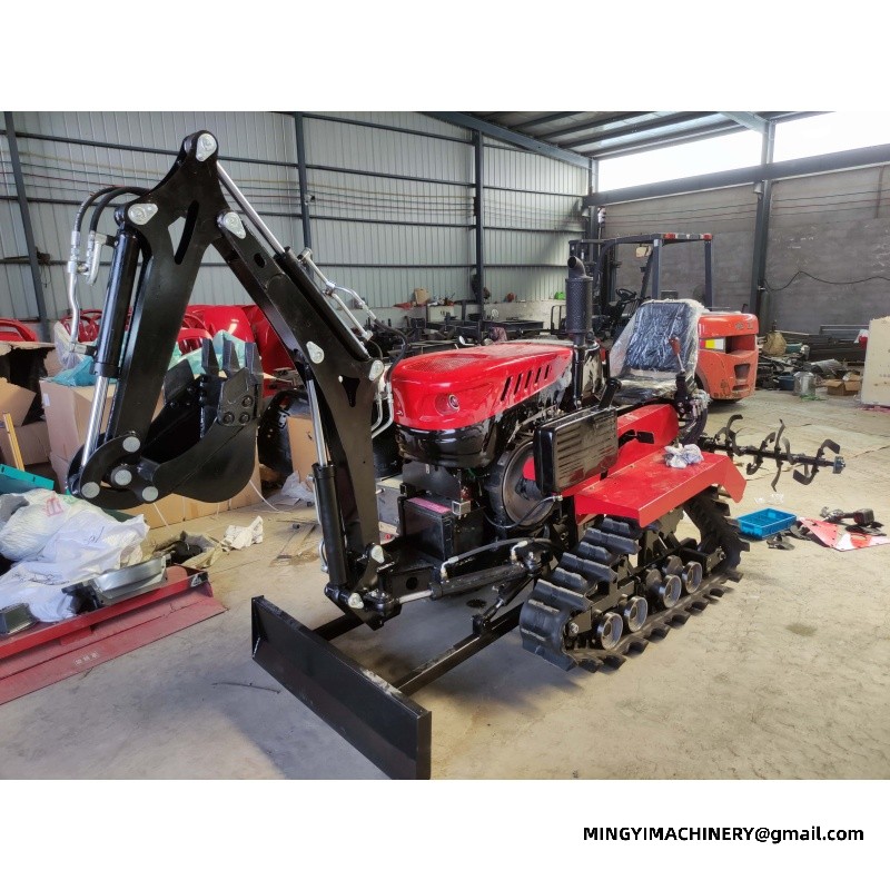 crawler tiller machine
