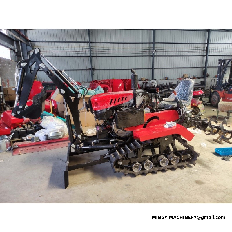 crawler tiller machine