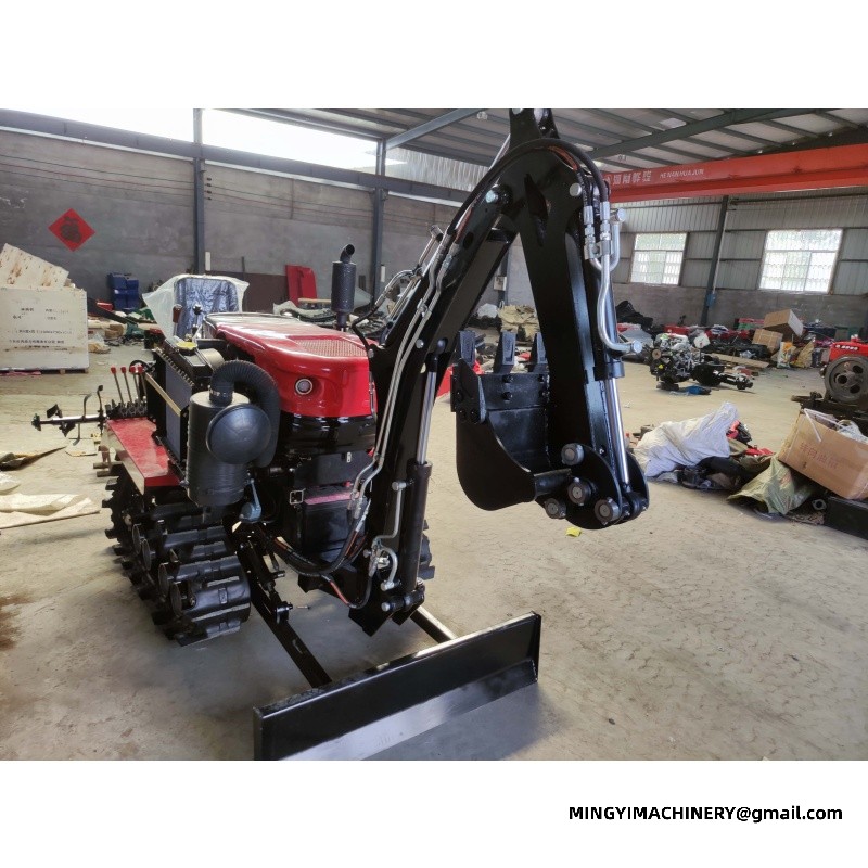 crawler tiller machine
