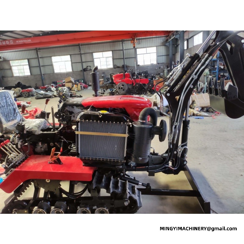 crawler tiller machine