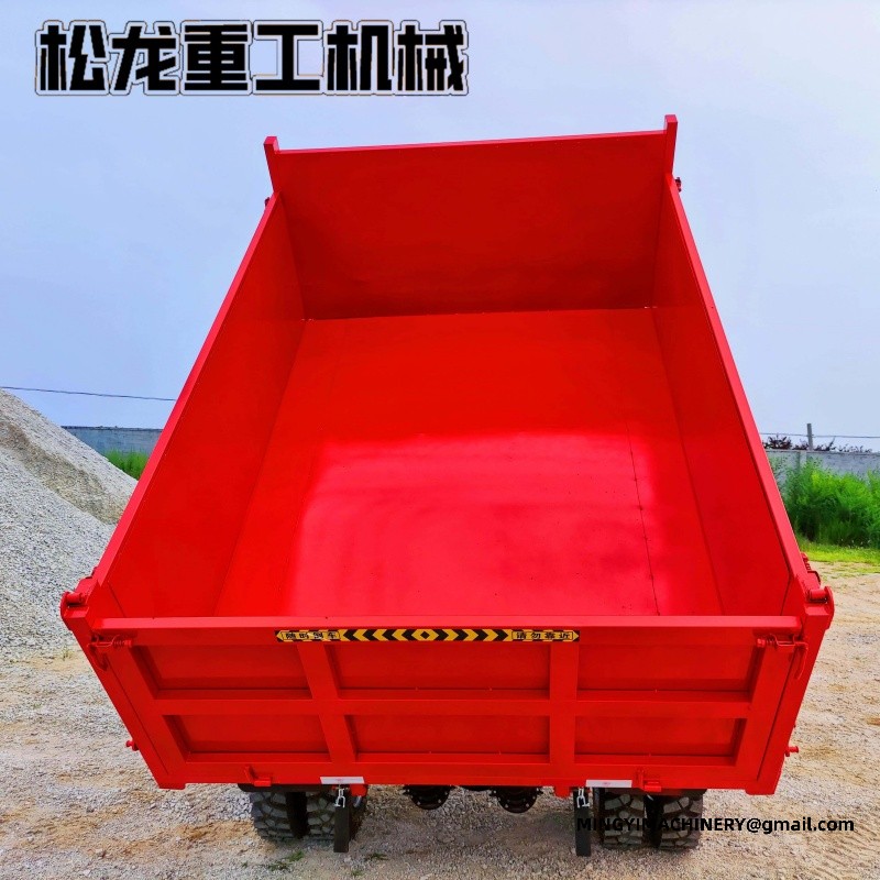 high ground clearance dump truck