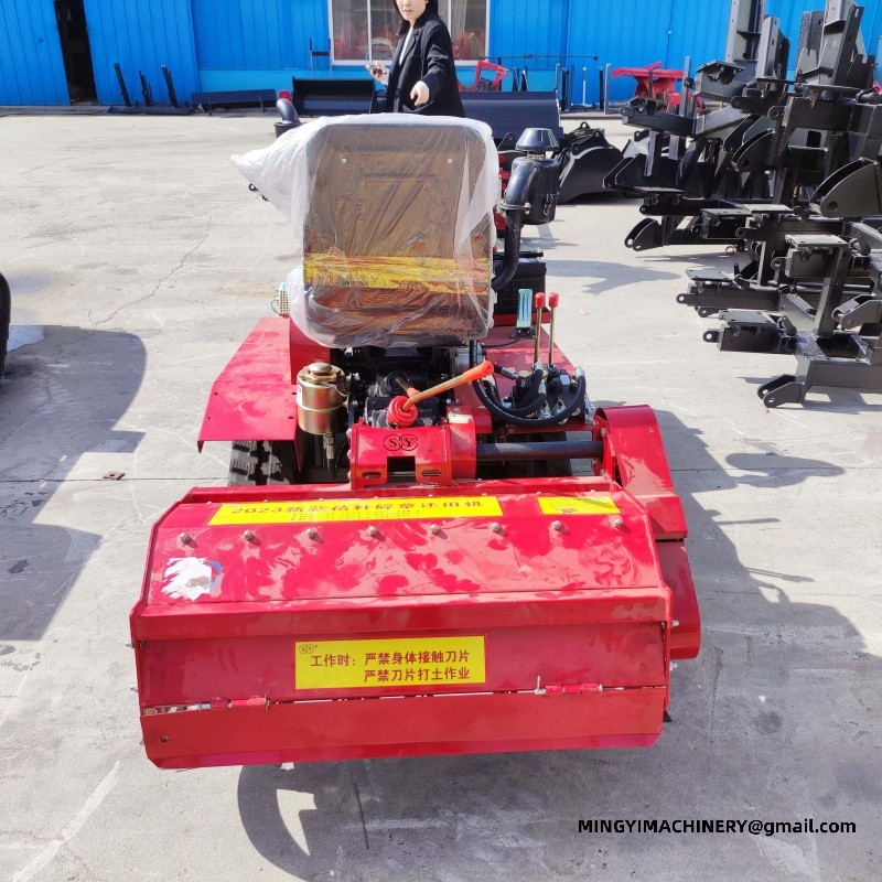 agricultural crawler tiller