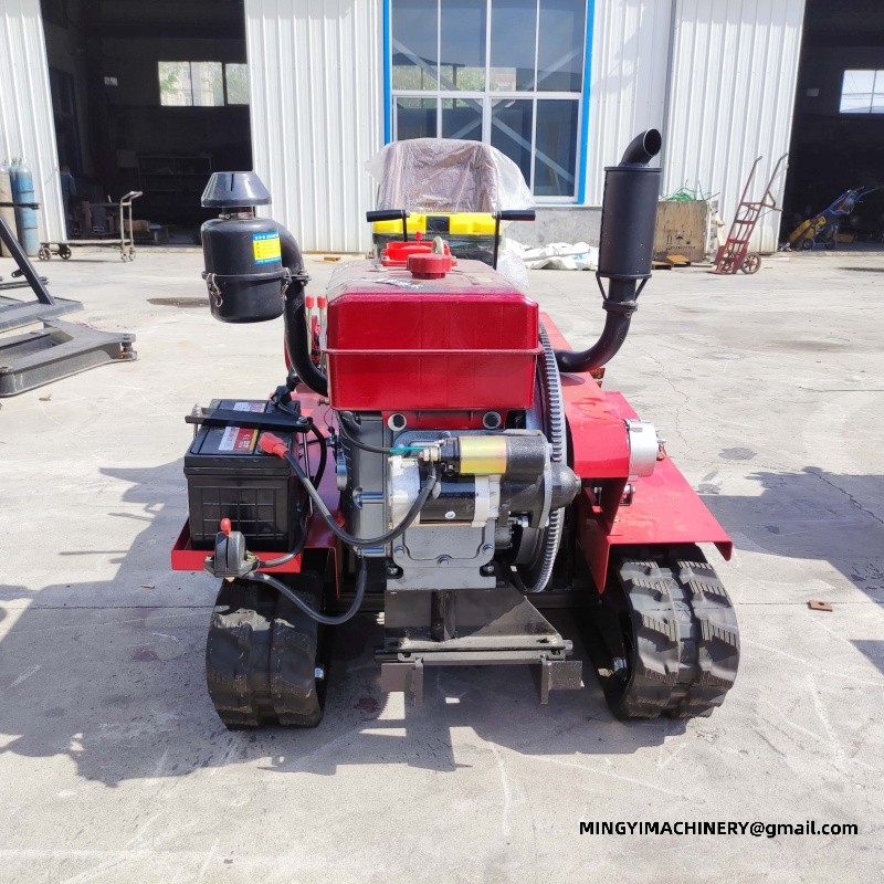 agricultural crawler tiller