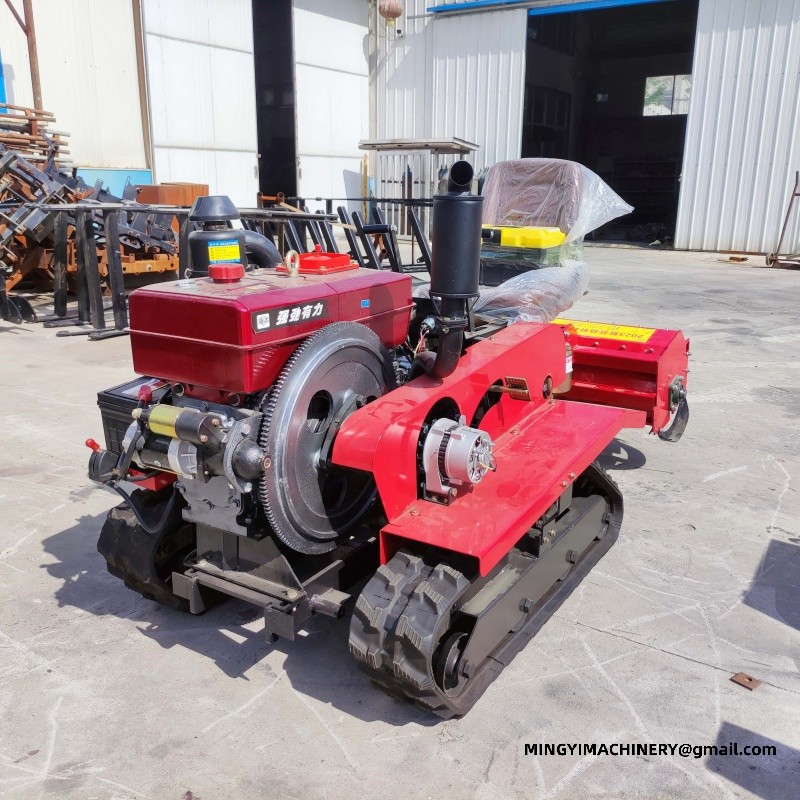 agricultural crawler tiller