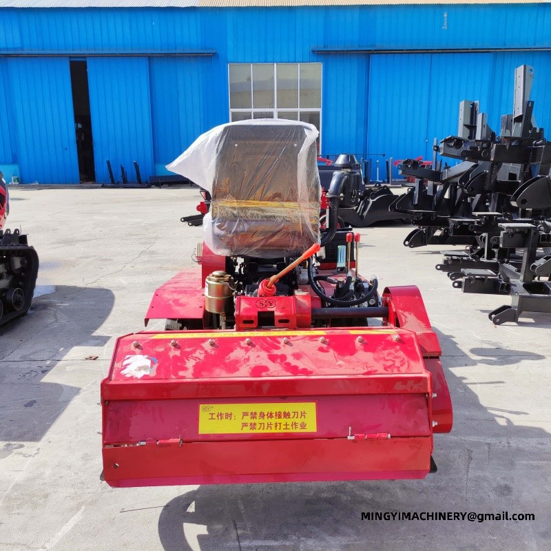 agricultural crawler tiller