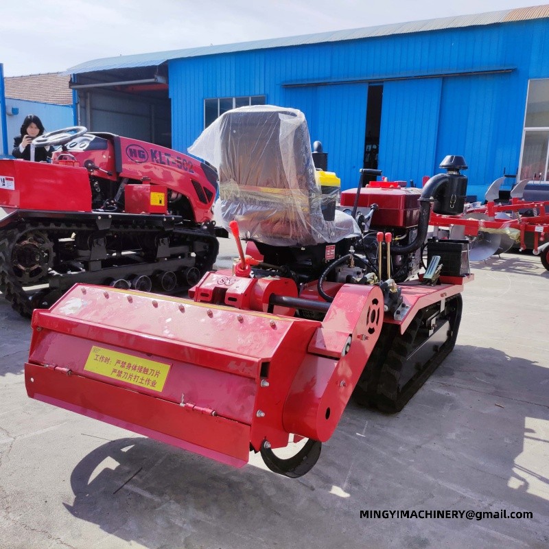 agricultural crawler tiller