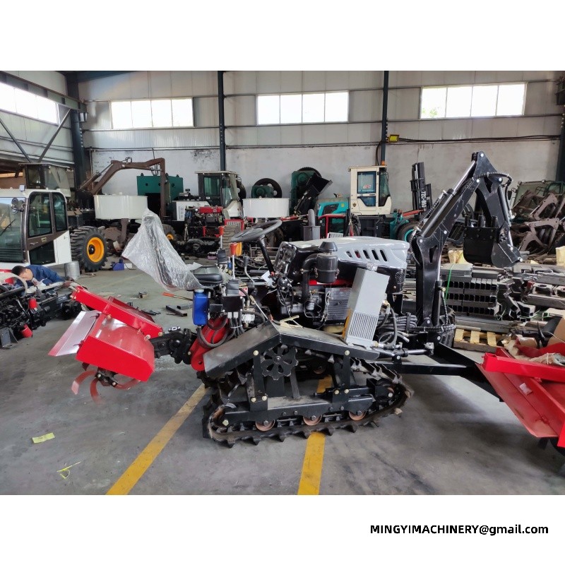 crawler rotary tiller for sale