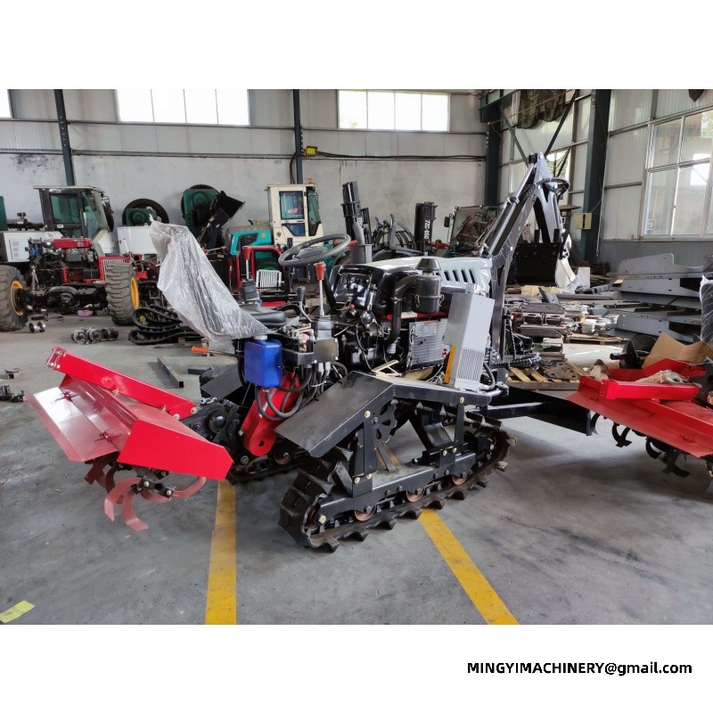 crawler rotary tiller for sale