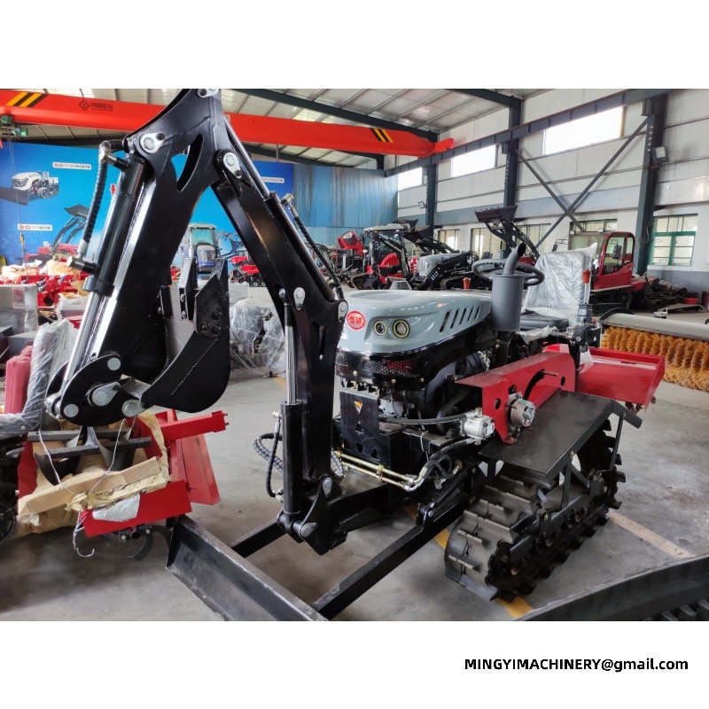 crawler rotary tiller for sale