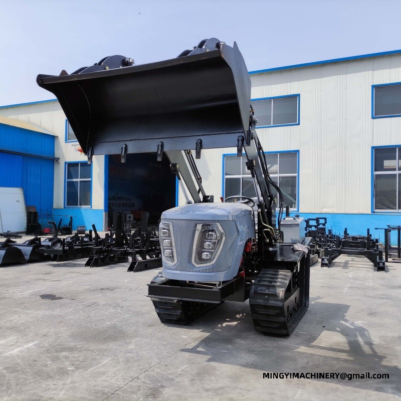 tracked agricultural tiller factory
