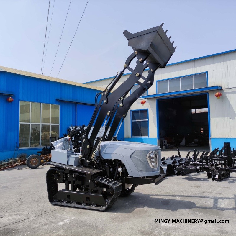 tracked agricultural tiller factory