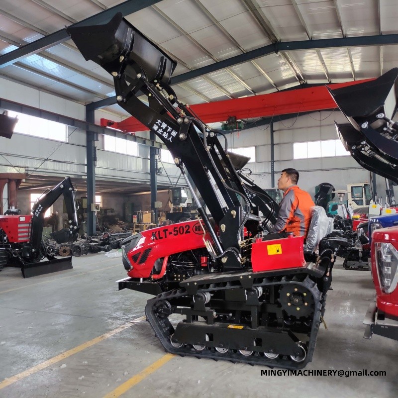 OEM crawler rotary tiller