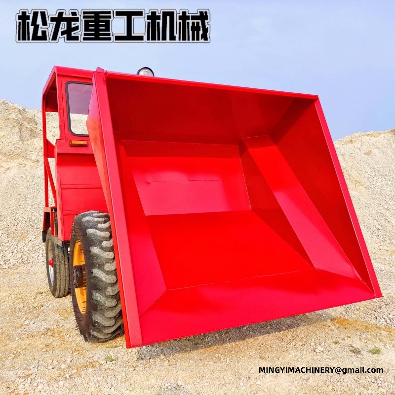 mini articulated dump truck