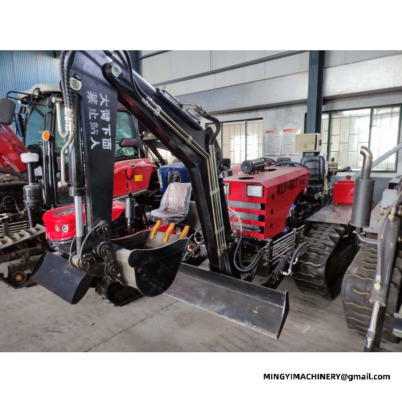 multi function tracked tiller