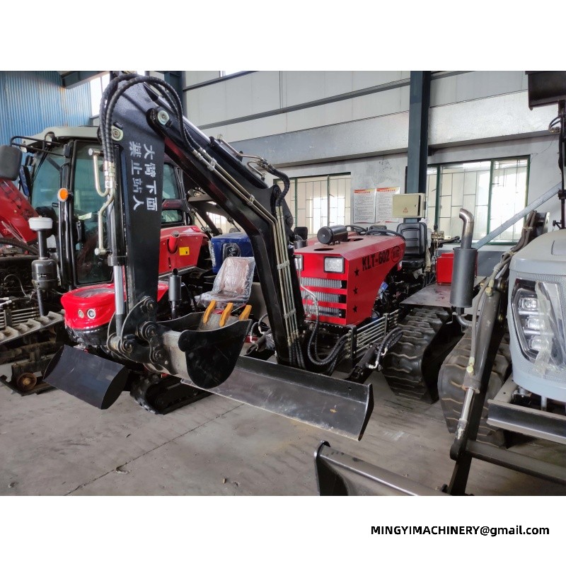 multi function tracked tiller