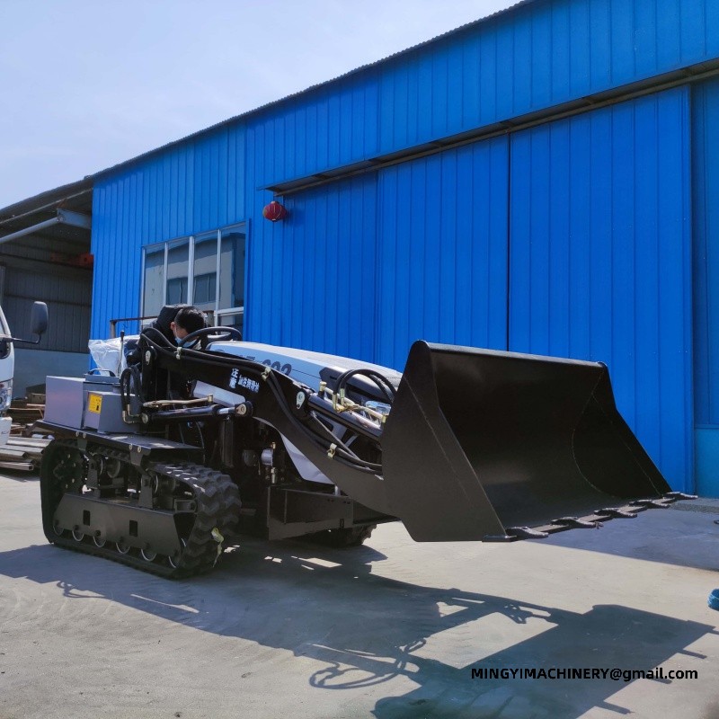 tracked tiller with PTO