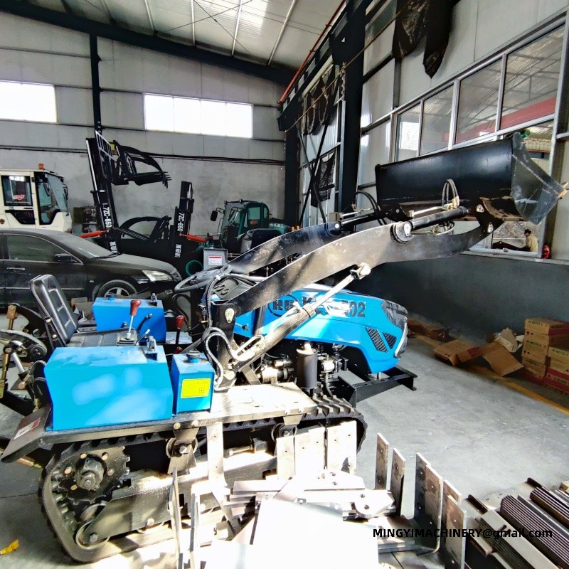 tracked tiller with PTO