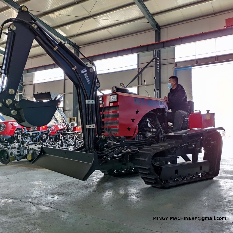 tracked tiller with PTO