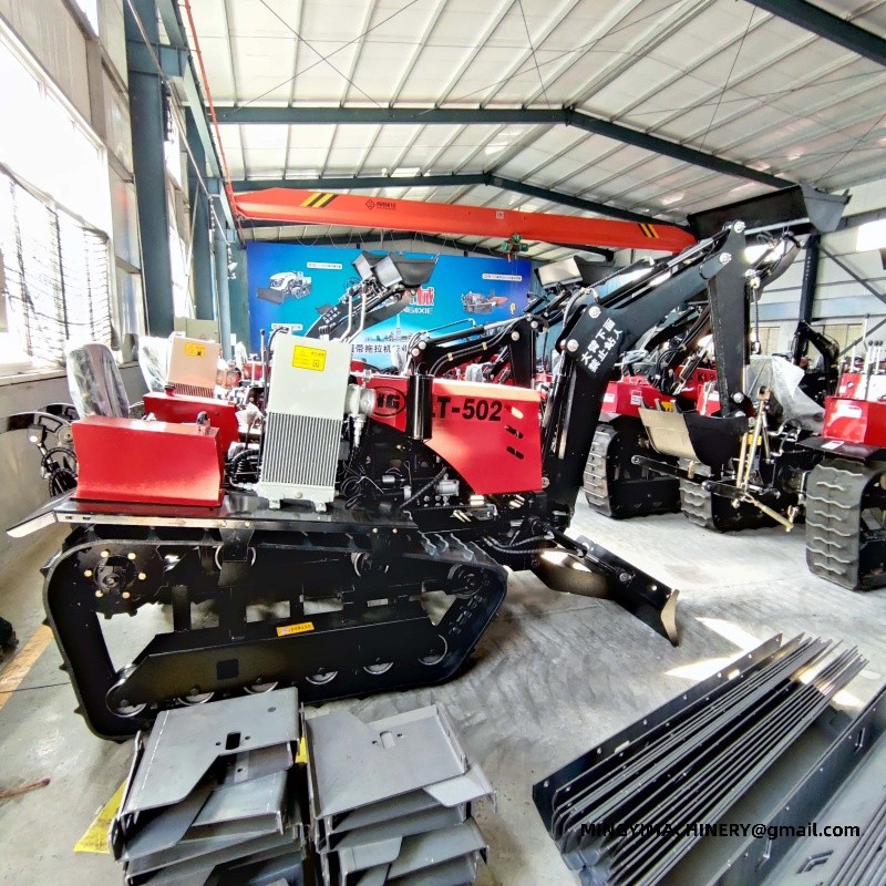 tracked tiller with PTO
