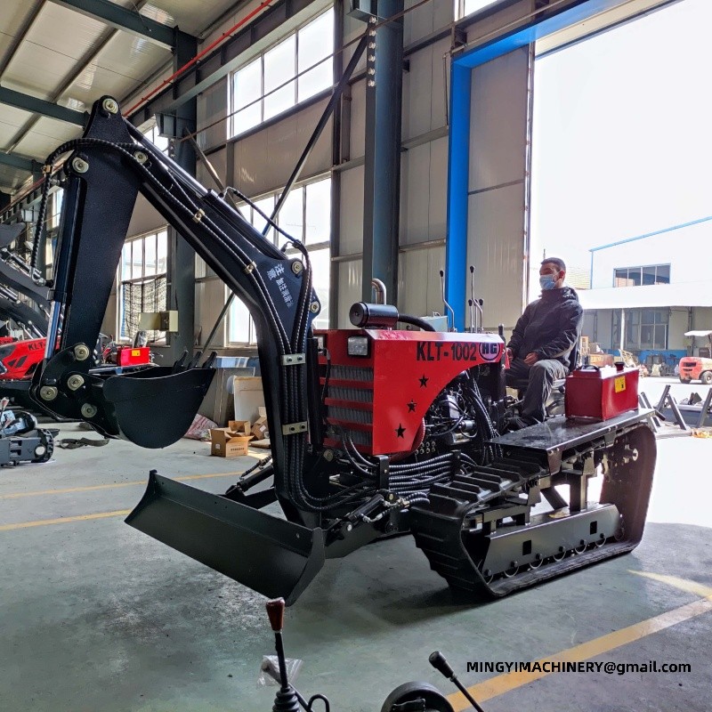 tracked tiller with PTO