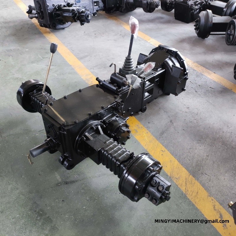 crawler tiller for hillside farming