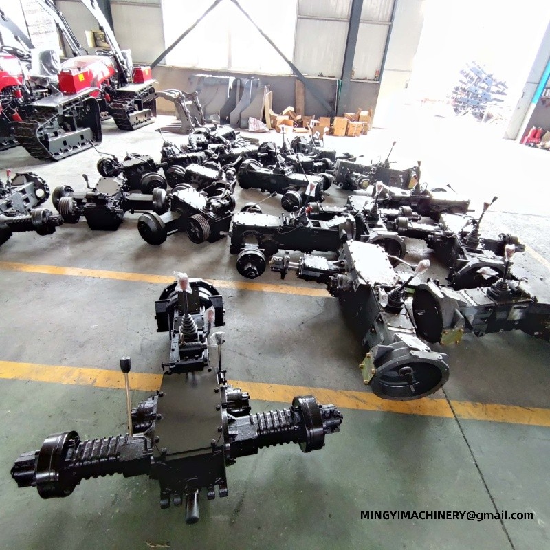 crawler tiller for hillside farming