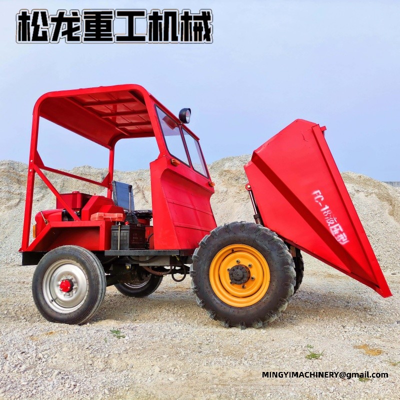 4WD construction dumper Europe
