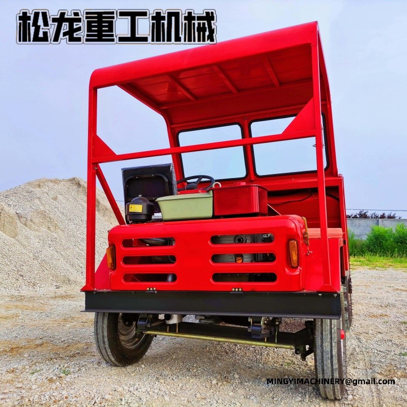 4WD construction dumper Europe