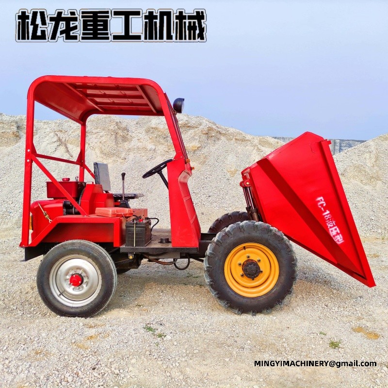 4WD construction dumper Europe
