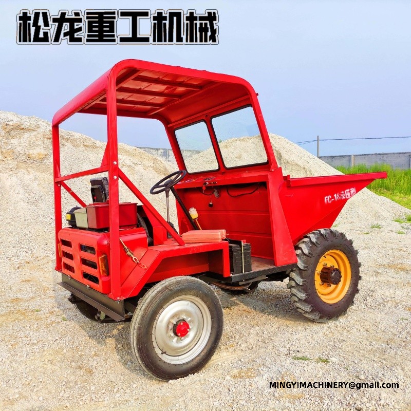 4WD construction dumper Europe