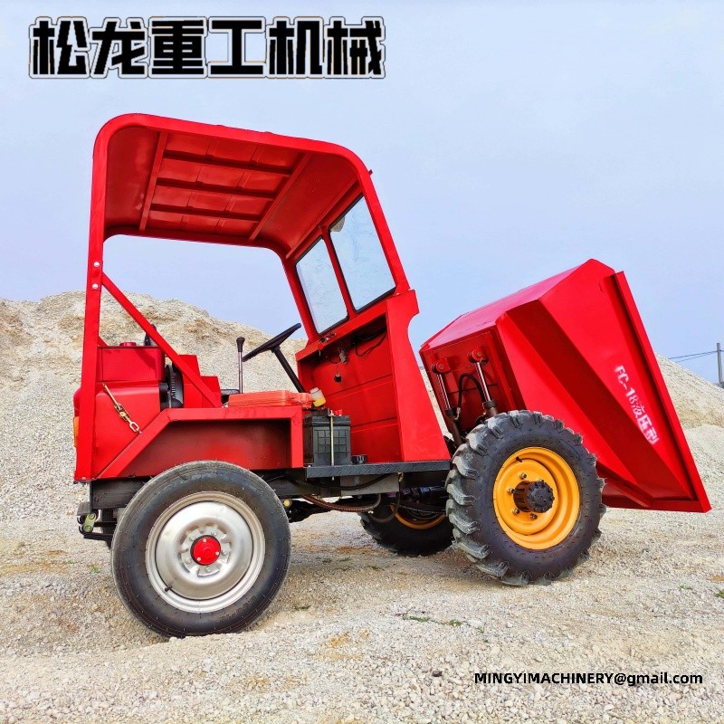 4WD construction dumper Europe