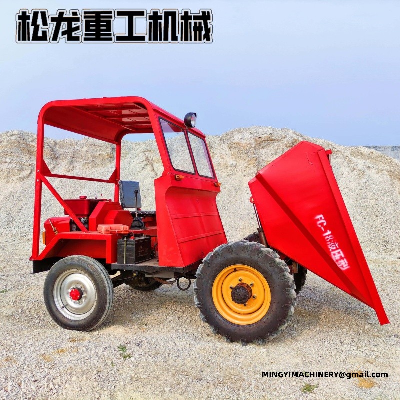 4WD construction dumper Europe