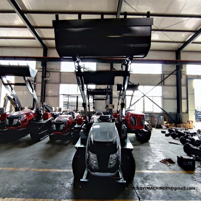 crawler tiller for hillside farming